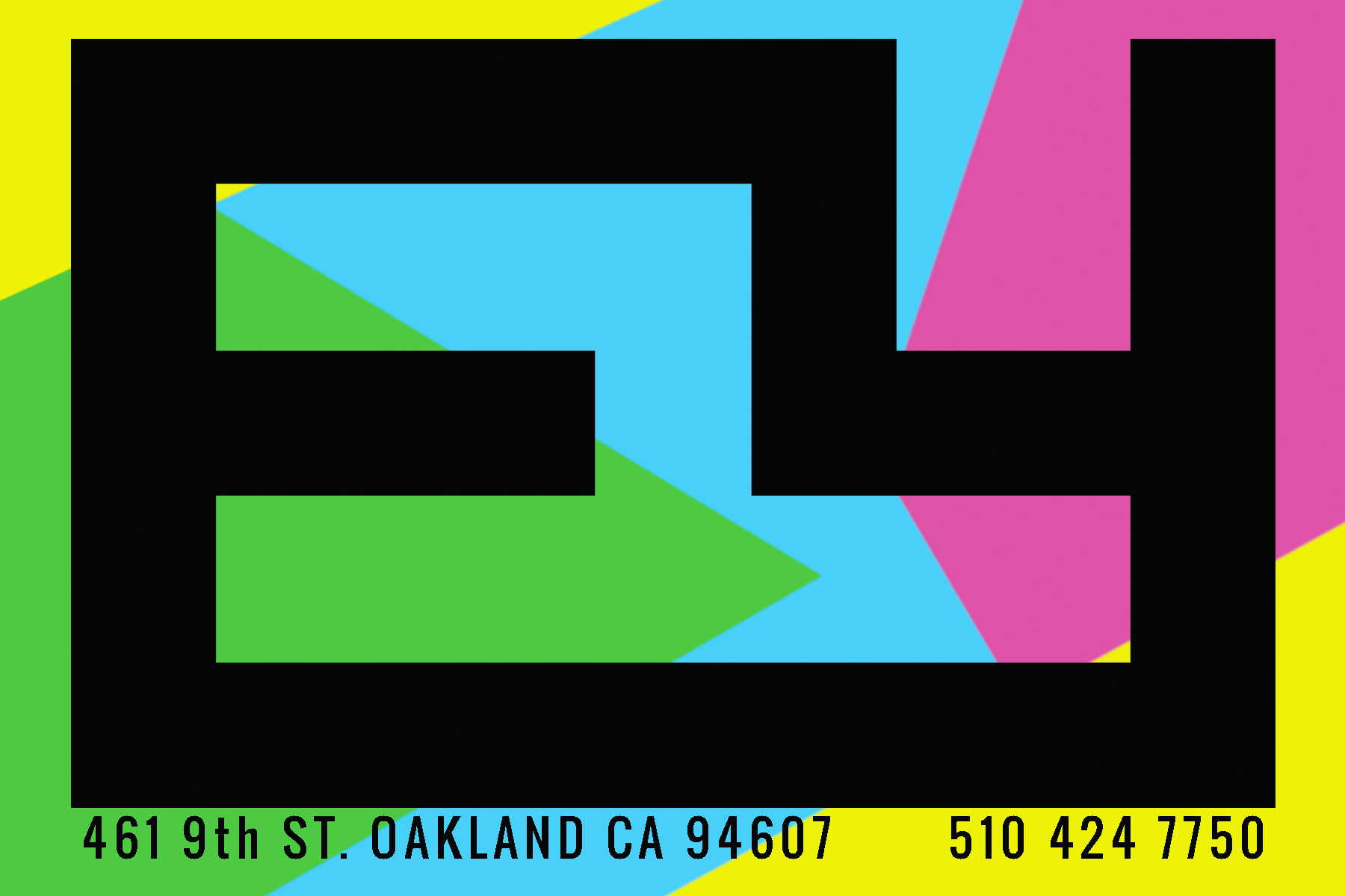 Logo for E14 Gallery in Oakland, California