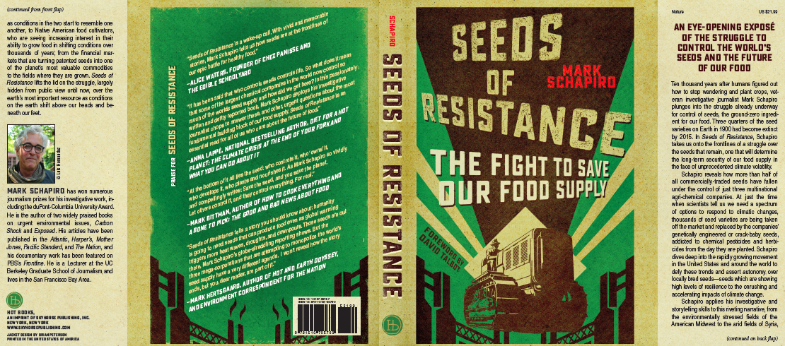 Cover art from book Seeds of Resistance