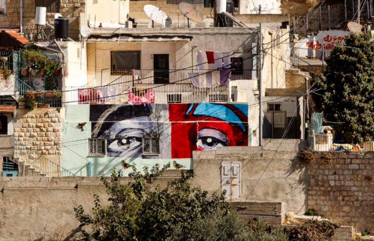 I Witness Silwan Project, Eyes of Alex Nieto by Josué Rojas, West Bank, Palestine - Art Forces (2018)