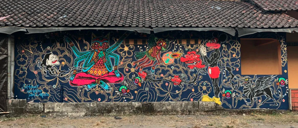 Collaboration by Jet Martinez, Nano Warsono, Bangkit/Arise, Yogyakarta Indonesia - CAMP (2018)